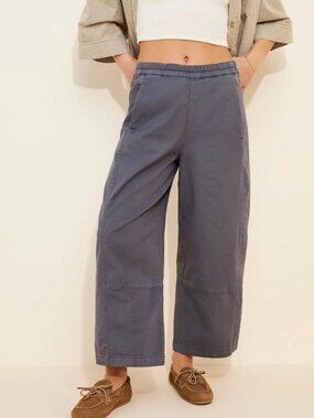 Anthropology x Pilcro The Izzie Relaxed Pull On Barrel Pants Sz SP Wide Leg